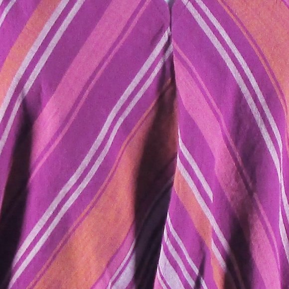 a new day 100% Cotton Sleeveless Striped Sun Dress - Picture 8 of 9